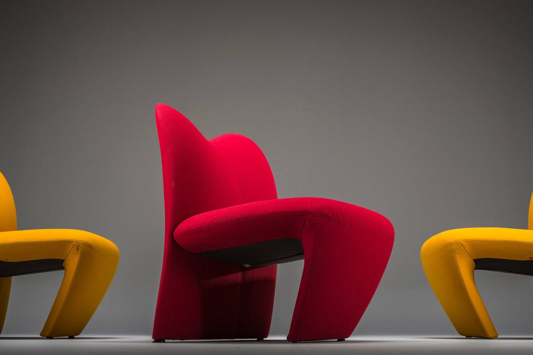 Multipla lounge chairs by Dillon & Wheeler for Kron Design, 1990s, set of 3