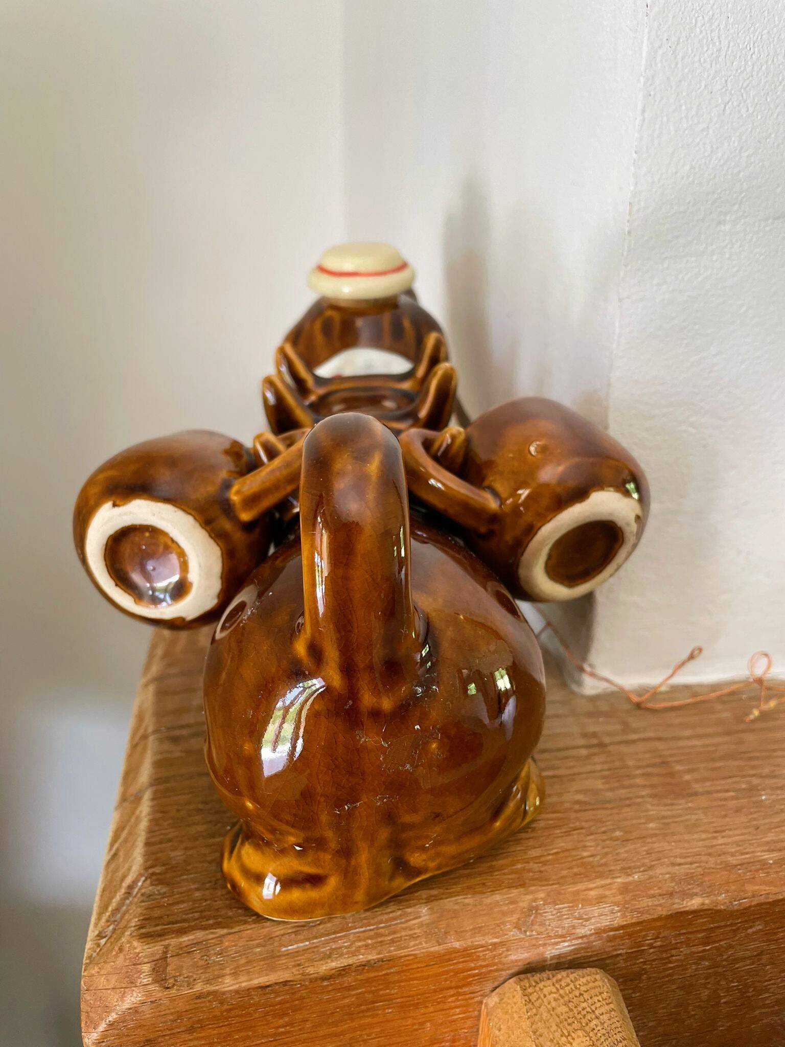 Kitsch dog-shaped carafe