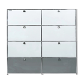 USM Haller light grey and dark grey lase