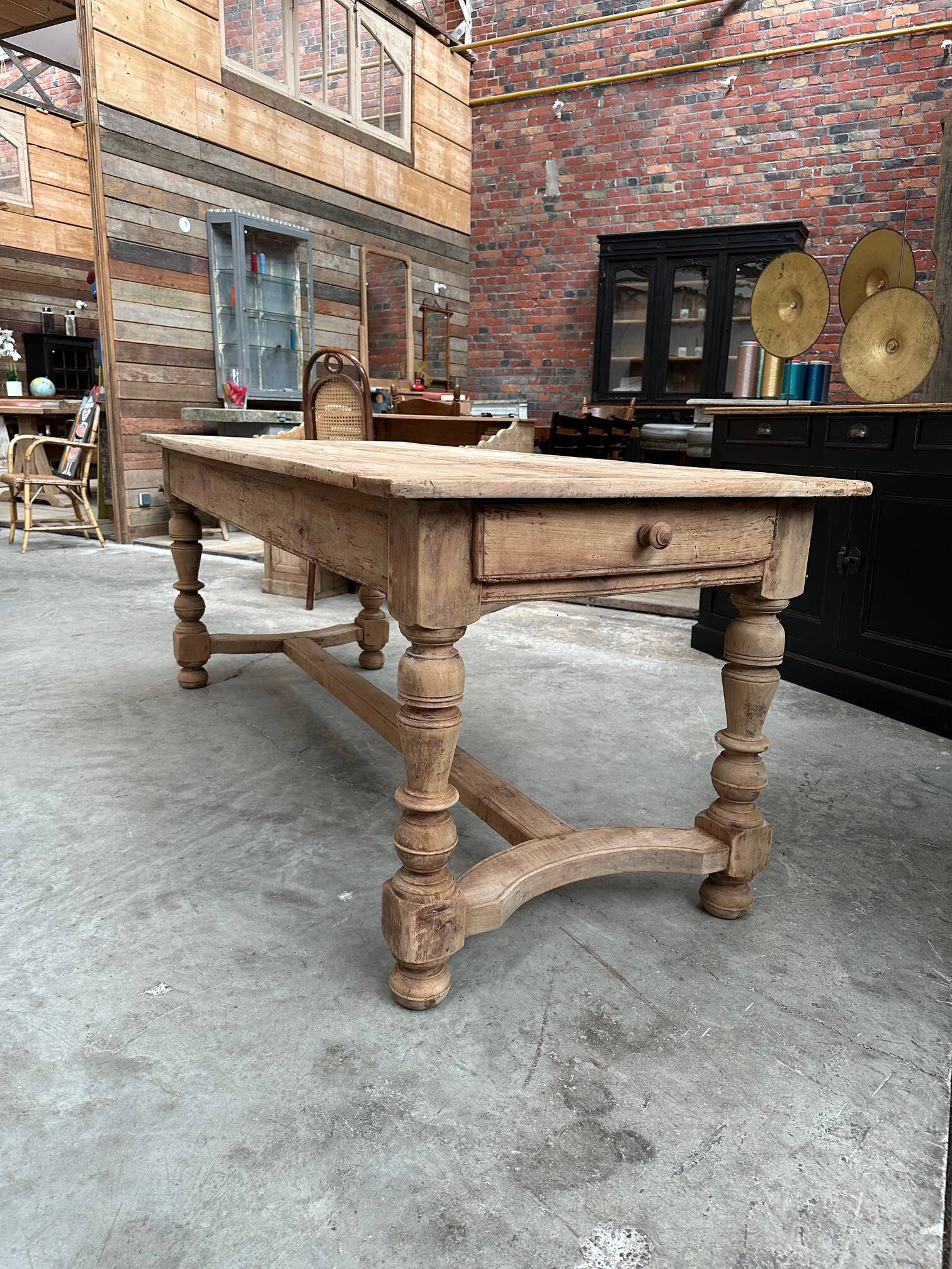 19th century farmhouse table