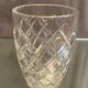 Vase en cristal taillé Saint Louis Baccarat bohême