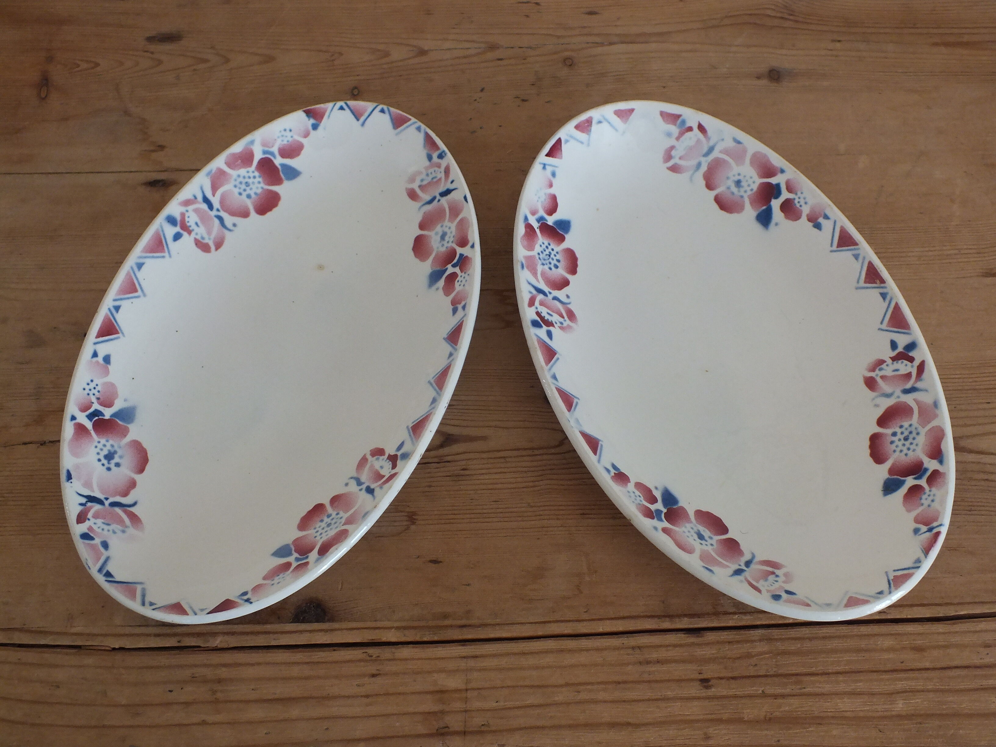 + Pair of raviers Céranord Saint Amand model Eglantines +