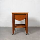 Set of Nesting Table and Folding Stools by Nathan UK