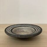 Plat creux en céramique noire