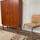 Vintage Scandinavian Teak Wardrobe with 2 doors