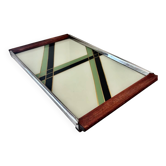 Italian mint green Art Deco plateau 1930