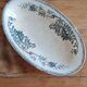 Oval serciviate dish