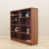 Walnut bookcase, Scandinavian design