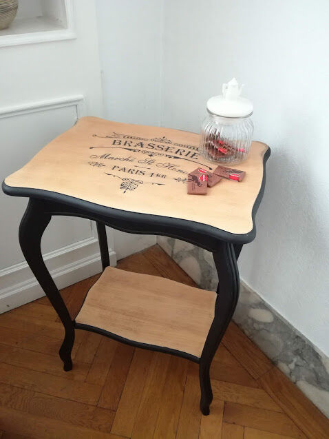 Black selette and wood brewery