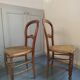 Pair of old wooden chairs