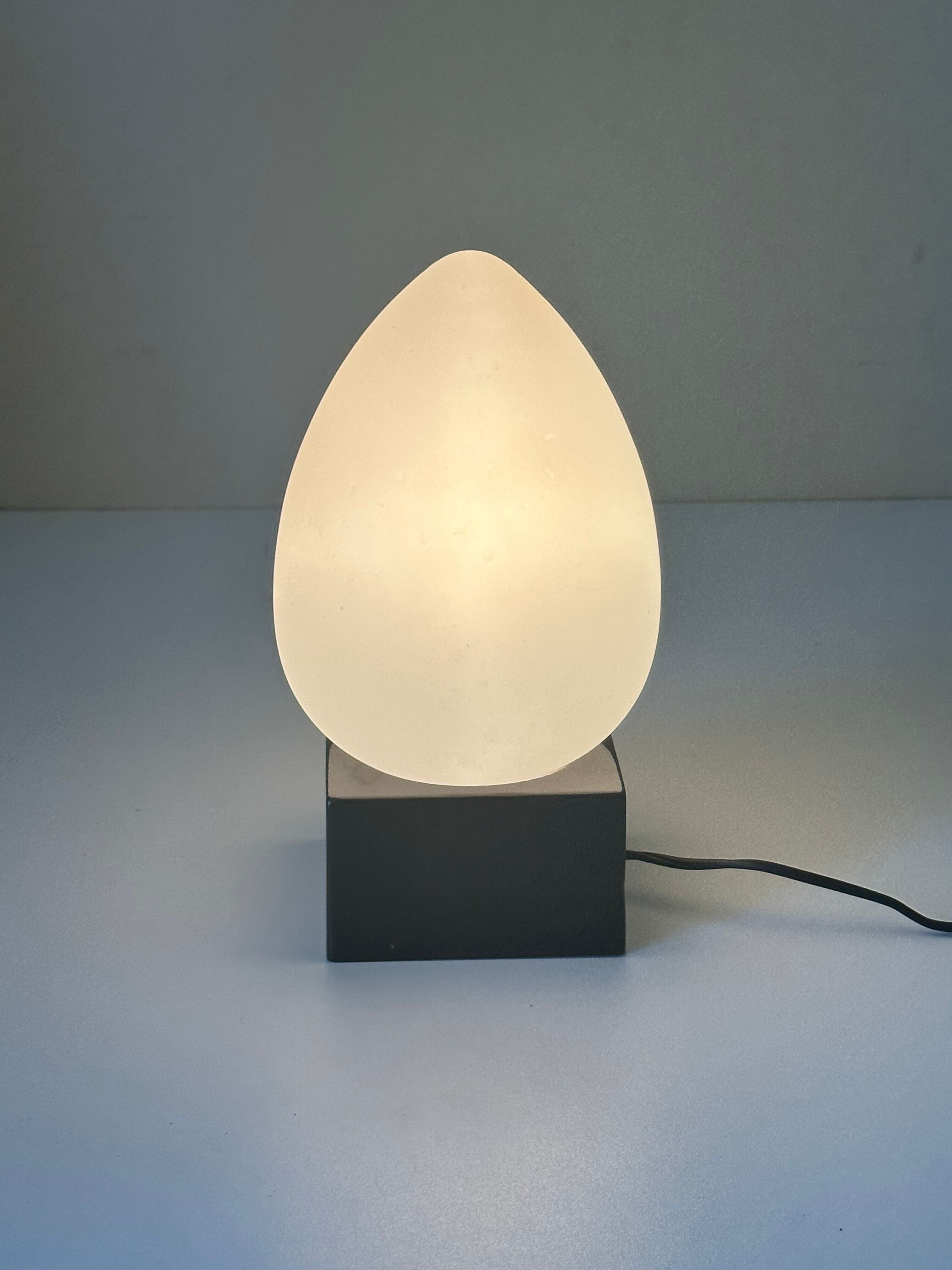 Lamp egg vintage design delmas 70 years