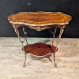 Napoleon III Marquetry Center Table
