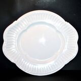 Oval earthenware dish from Niderviller "Beyerlé Grand Siècle" 32x36cm