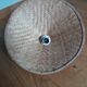 Conical shaped rattan suspension