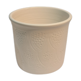 Matte white vase