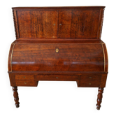 Bureau à cylindre en acajou– époque XIXe siècle (om)
