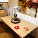 Solid oak farmhouse table