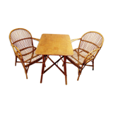 Rattan set