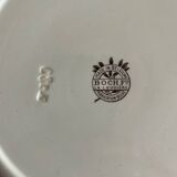 Set of art deco dishes boch fréres la louviére