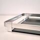 Plateau vintage italien de style Bauhaus (années 1970)