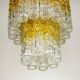 Murano glass chandelier Tronchi by Venini, Italy, 1960s