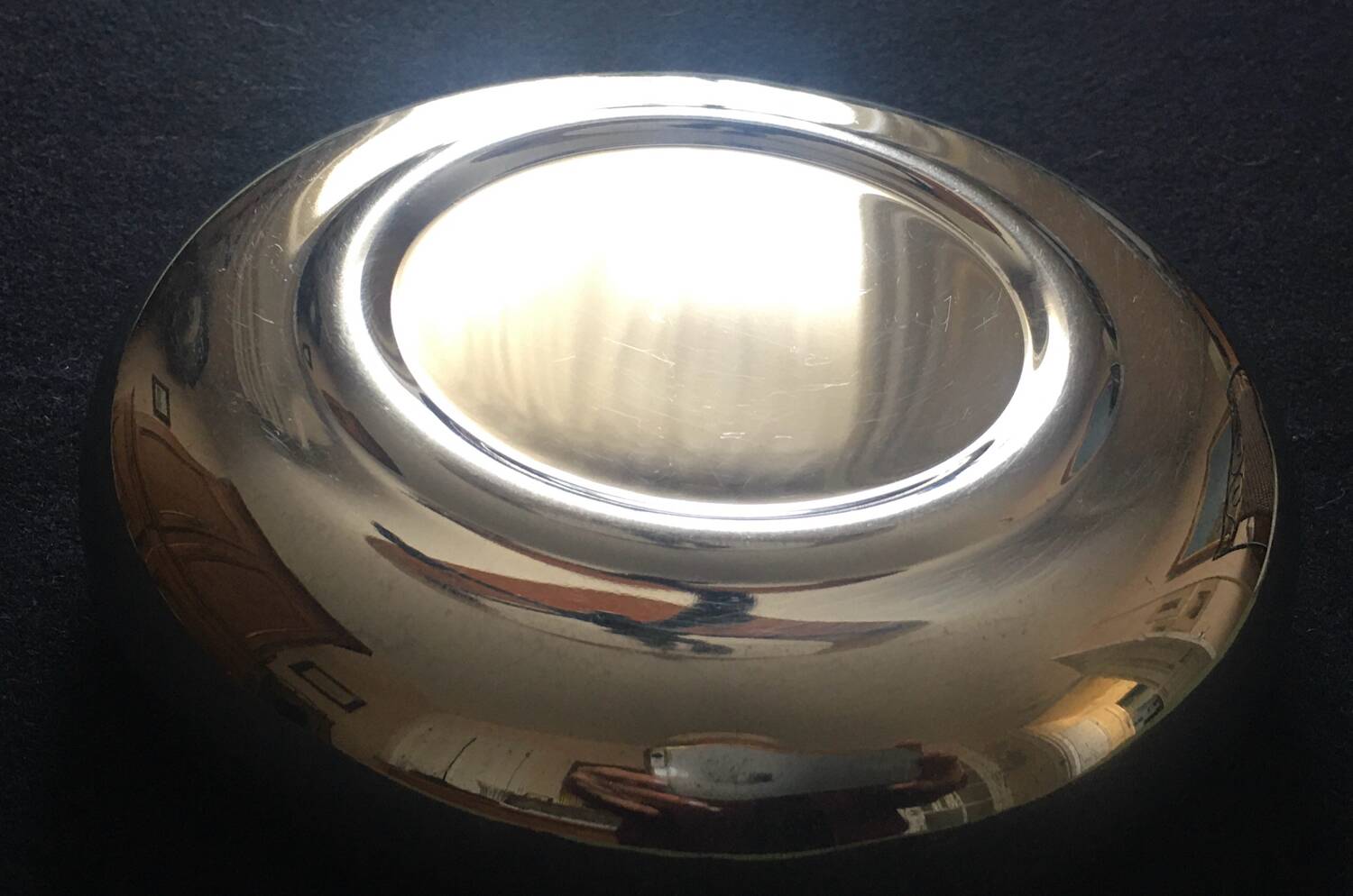 Chrome ashtray - vintage