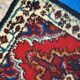Tapis Vintage Hamadan en Laine, Années 1970, Élégance du Moyen-Orient