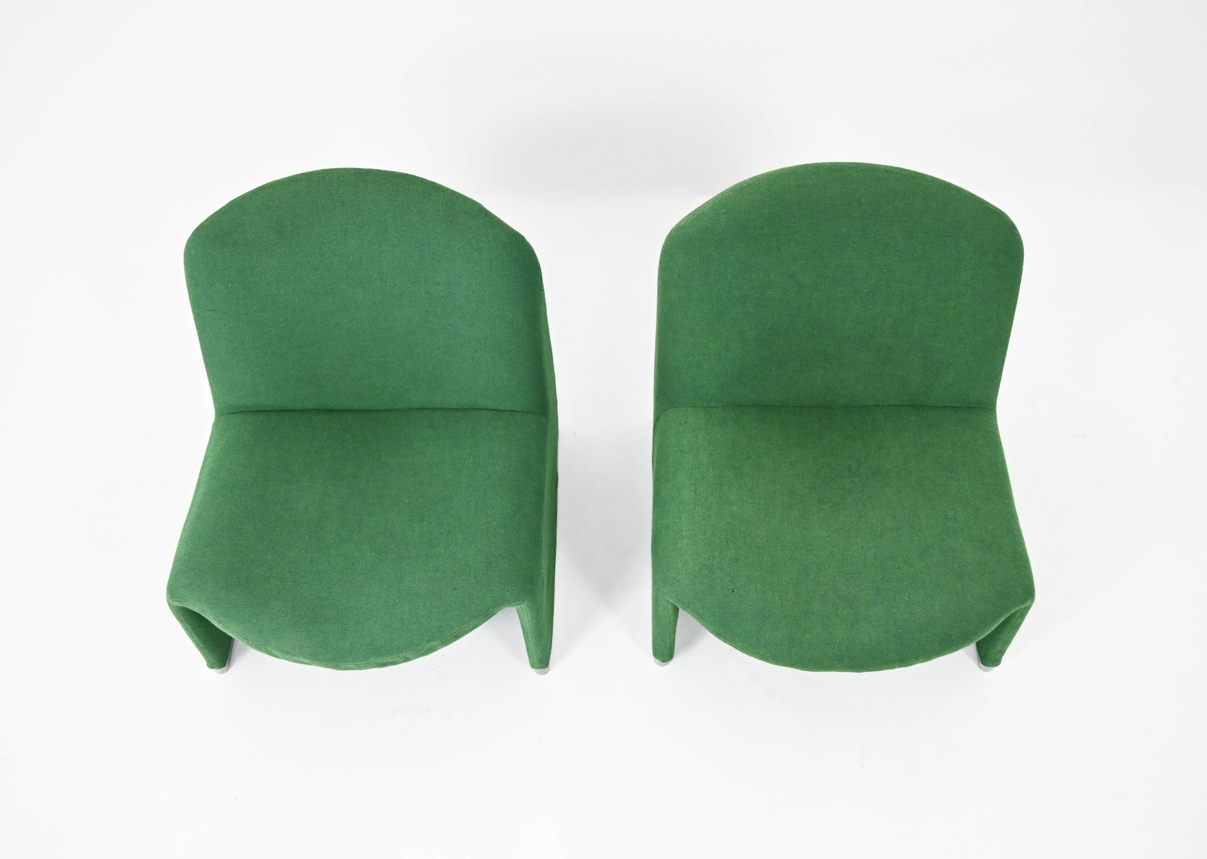 Set de 2 Fauteuils Alky par Giancarlo Piretti pour Anonima Castelli,1970s