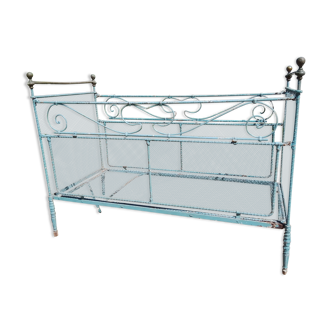 Child bed brass steel