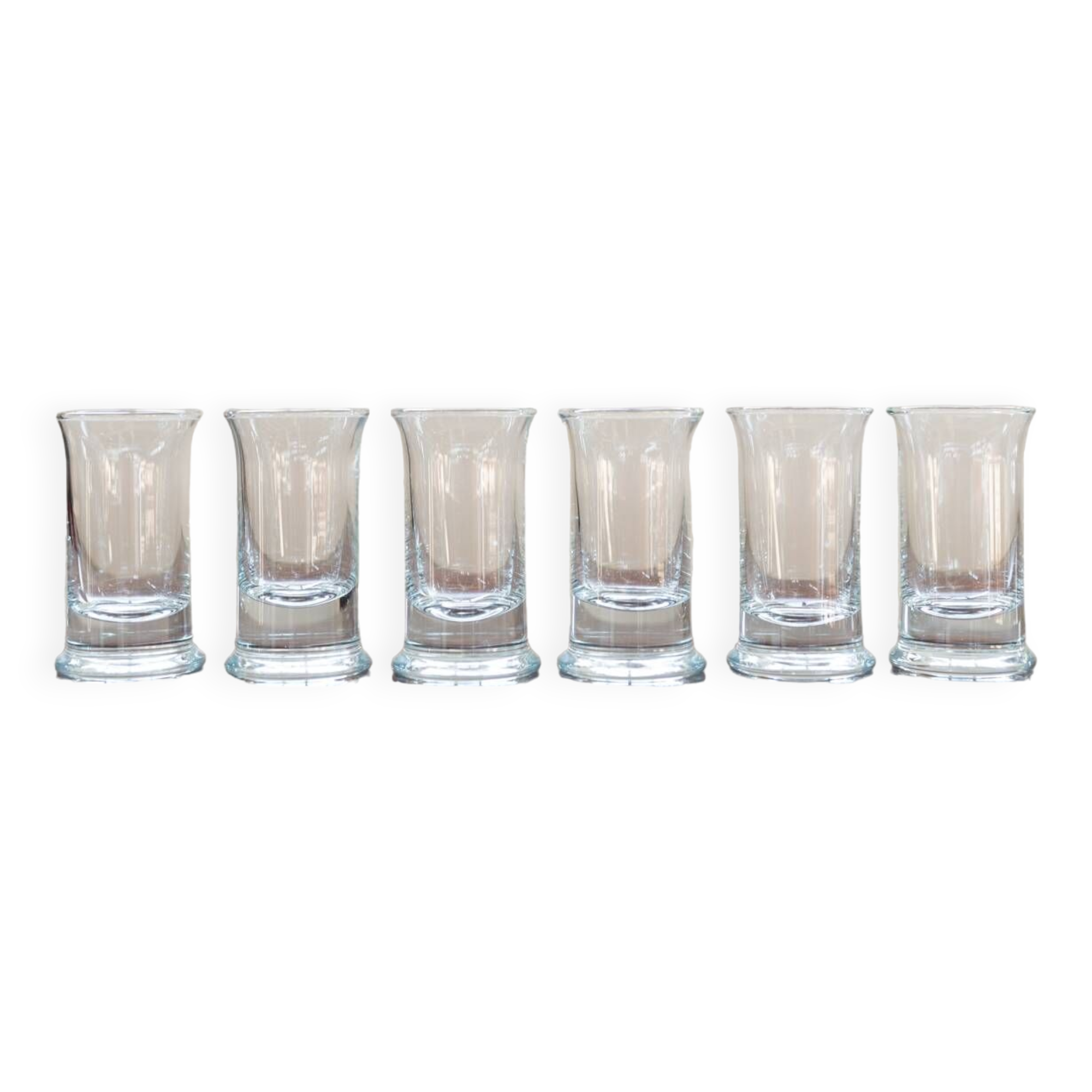 Crystal liqueur glasses, set of 6, 1970