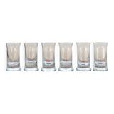 Crystal liqueur glasses, set of 6, 1970