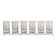 Crystal liqueur glasses, set of 6, 1970