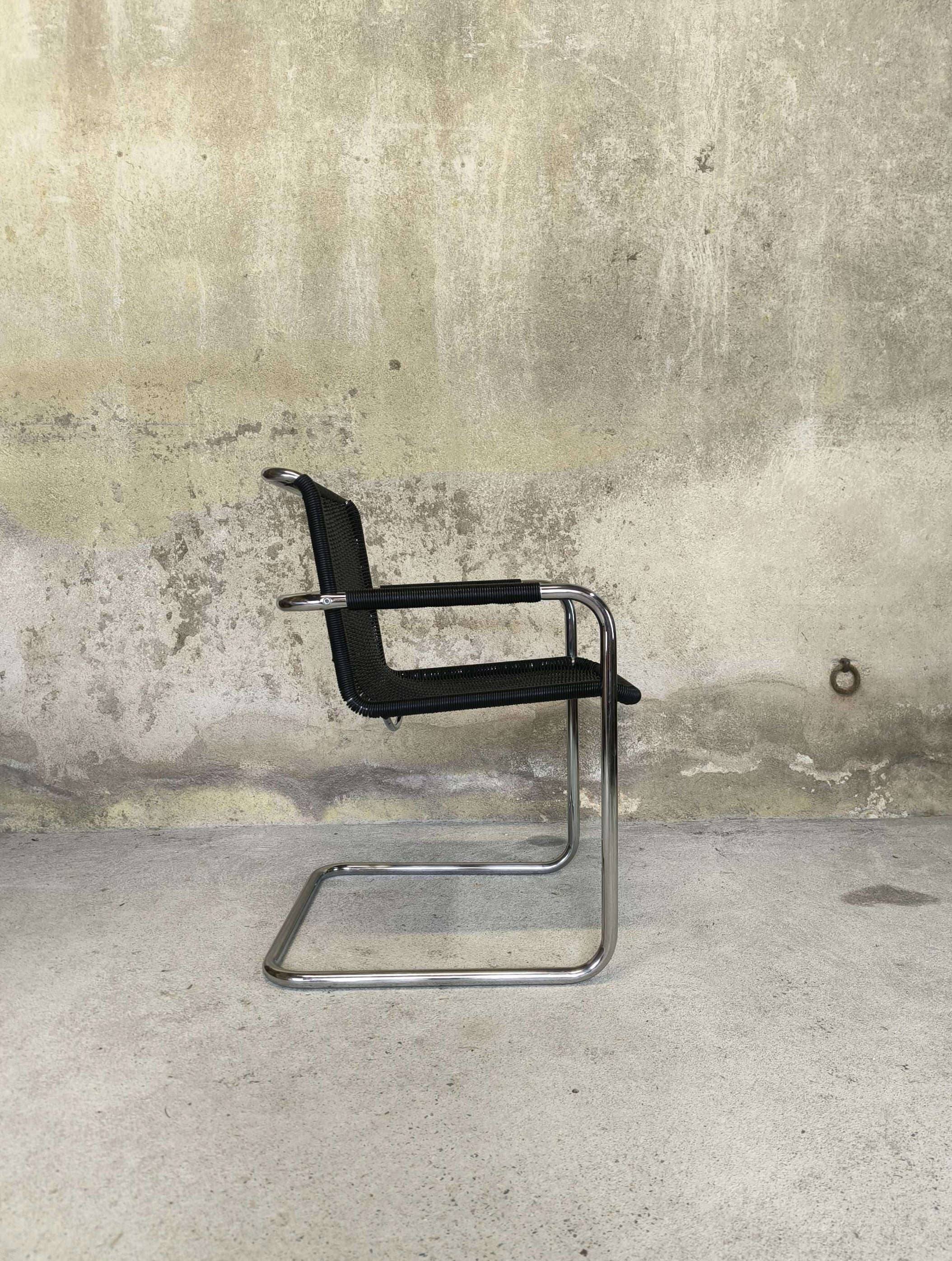 Chaise Bauhaus cantilever vintage
