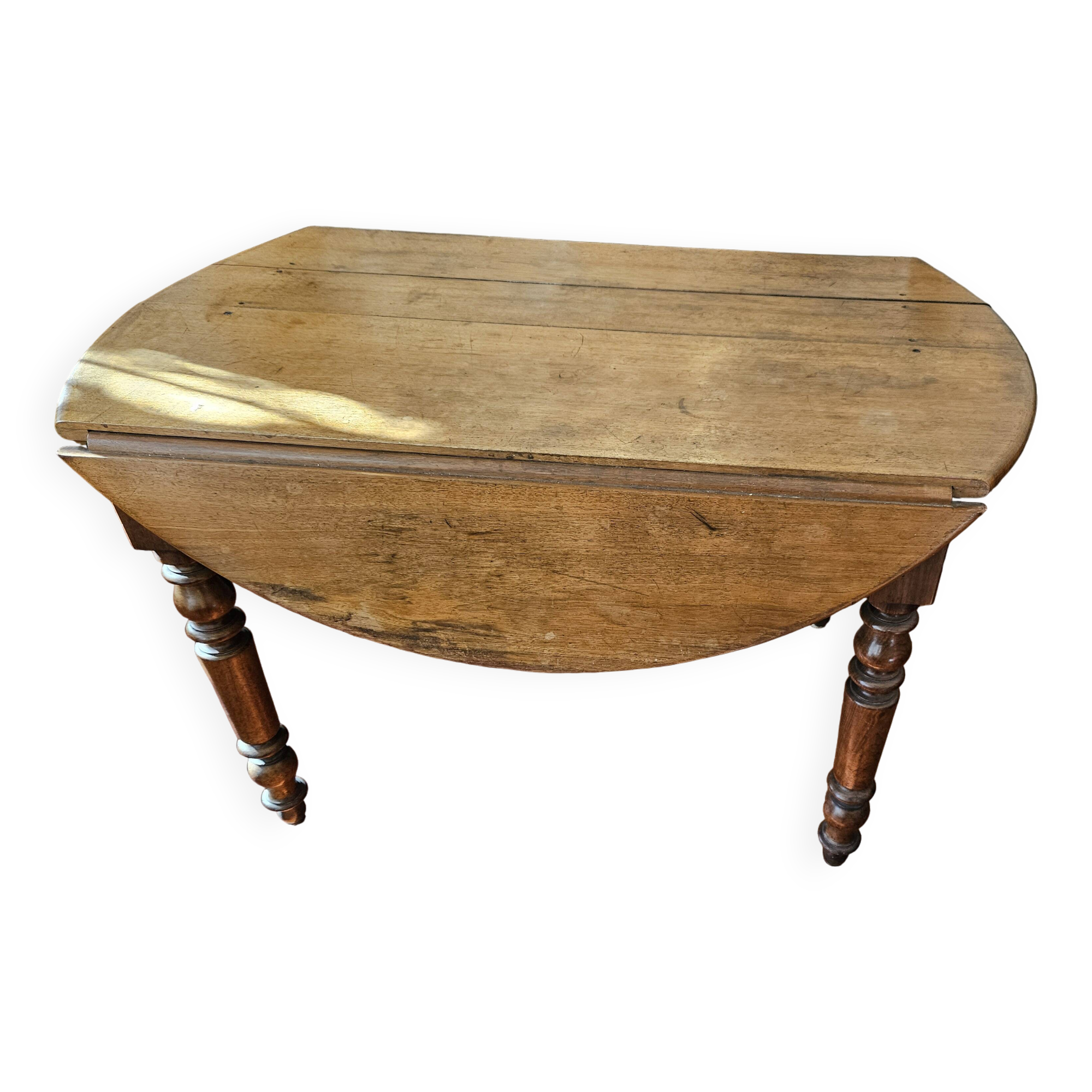 Louis-Philippe round table with shutters