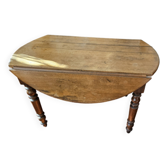 Louis-Philippe round table with shutters