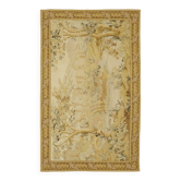 Handmade European Vintage Aubusson Kilim 153 cm x 242 cm