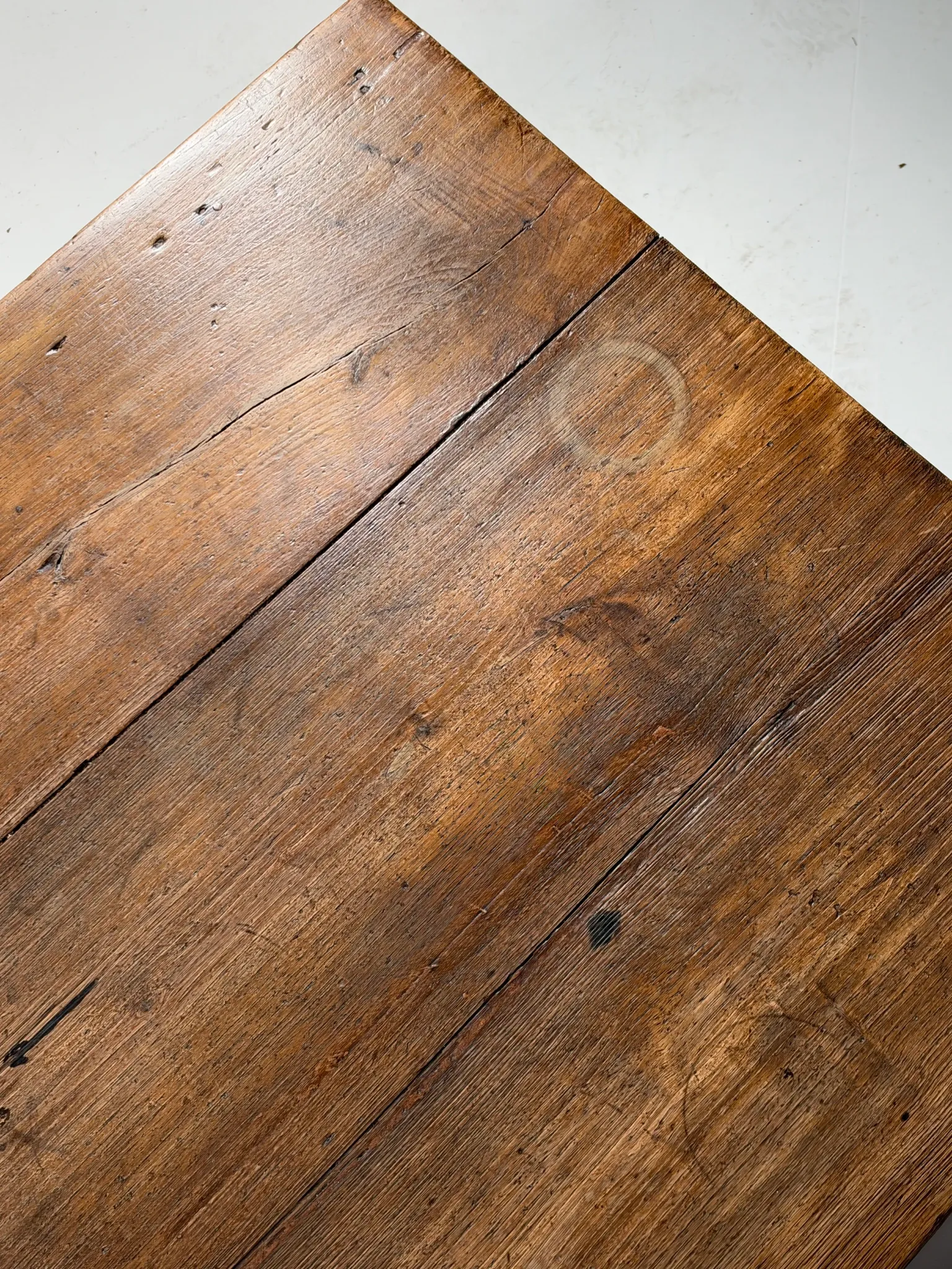 French coffee table 19th century oak