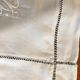 Old-day linen taie monogrammed scale GD