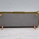 1970s, Danish 3-seater sofa, original very good condition, green furniture fabric, oak