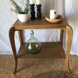 Old rectangular pedestal table