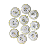 10 dessert plates