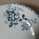 6 antique ironstone dinner plates