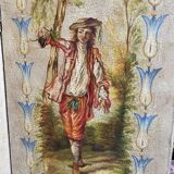 Screen painted in the taste of the 18th century
