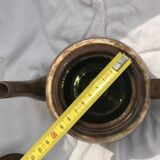 A brown England teapot