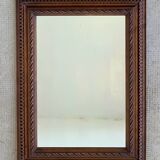 Wooden mirror