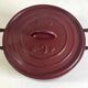 Enamelled cast iron casserole by Godin model n°9p – 40s/50s