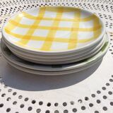 6 dessert plates