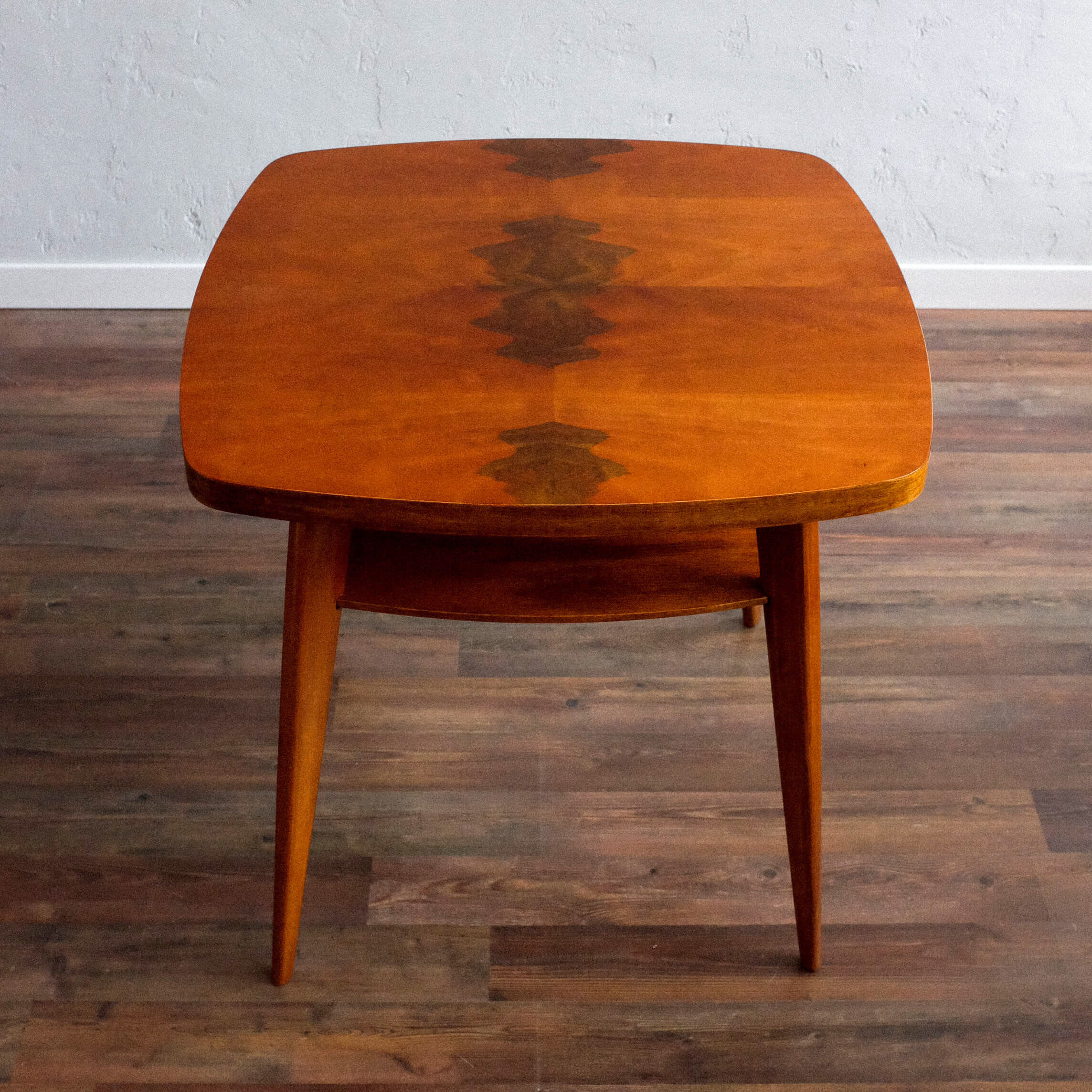 Mid-Century Czechoslovak Walnut Coffee Table, 1960s