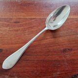 Alfénide, Christofle - Silver-plated table spoon