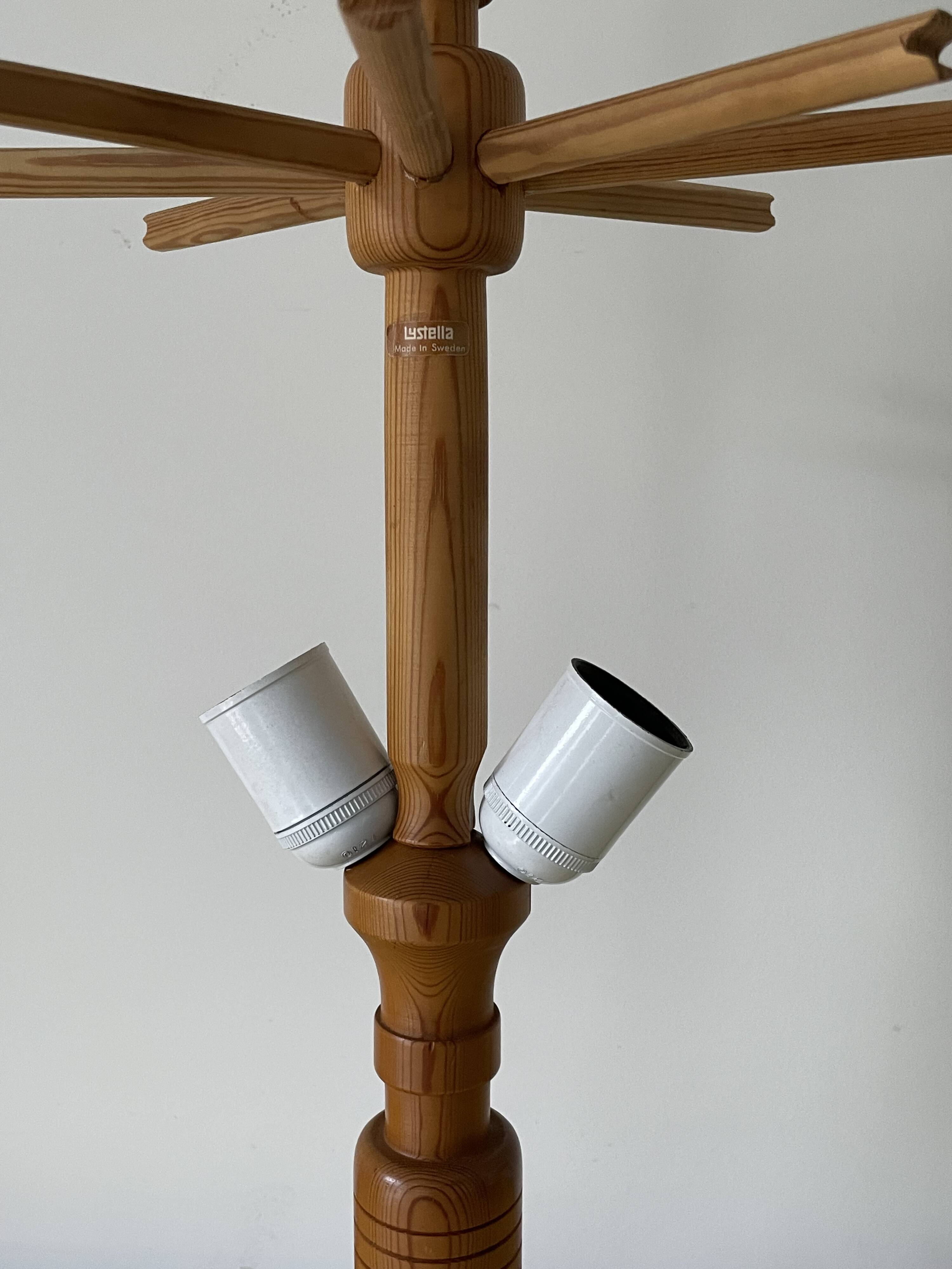 Vintage Scandinavian lamp Lystella Yngve Ekström 1970